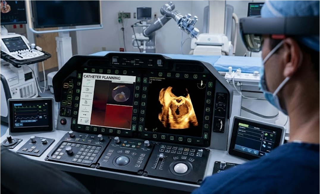 Surgeon Console with AR